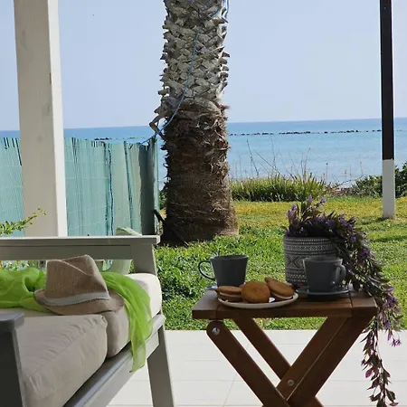 וילה Ammos Beachfront Paradise